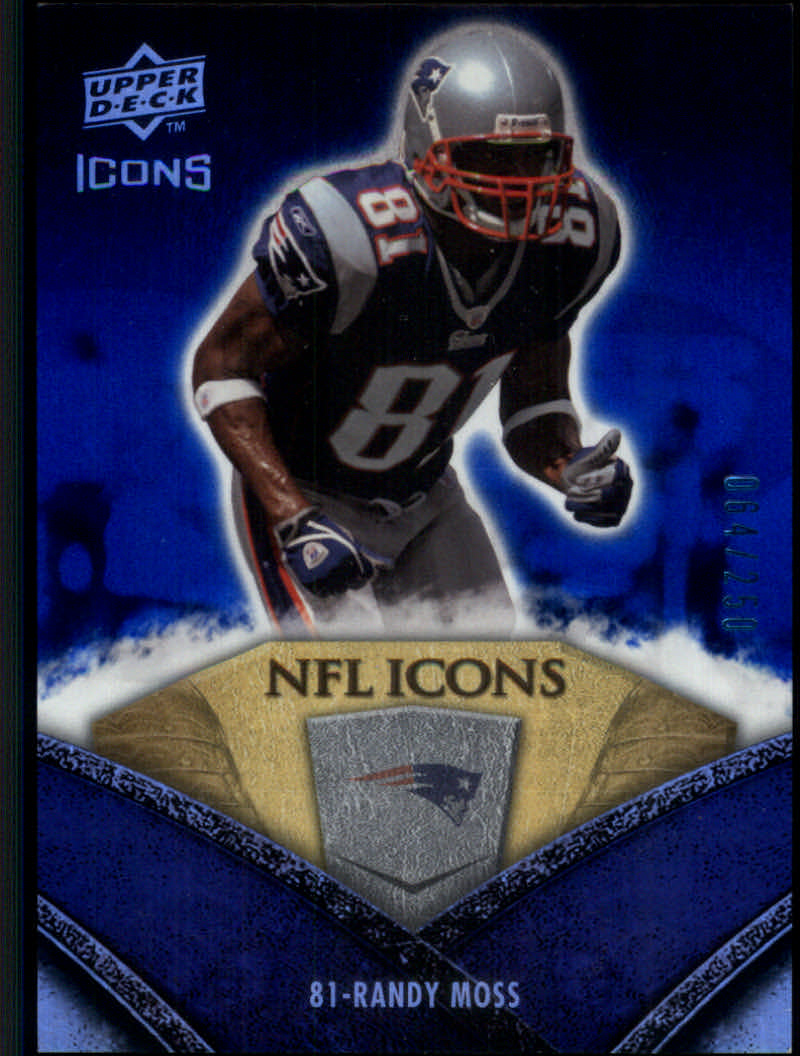 2008 Icons (Upper Deck) Football "Insert and Insert Parallel" Cards - Picture 68 of 121