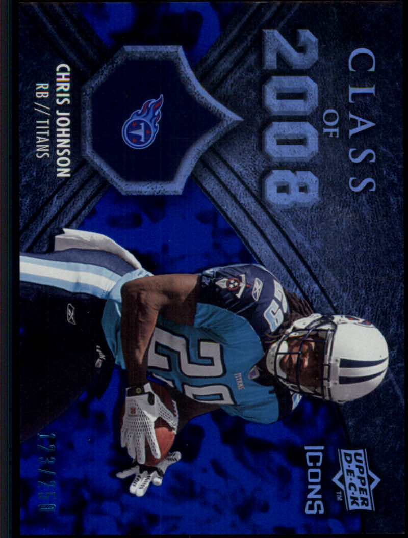 2008 Icons (Upper Deck) Football "Insert and Insert Parallel" Cards - Picture 2 of 121