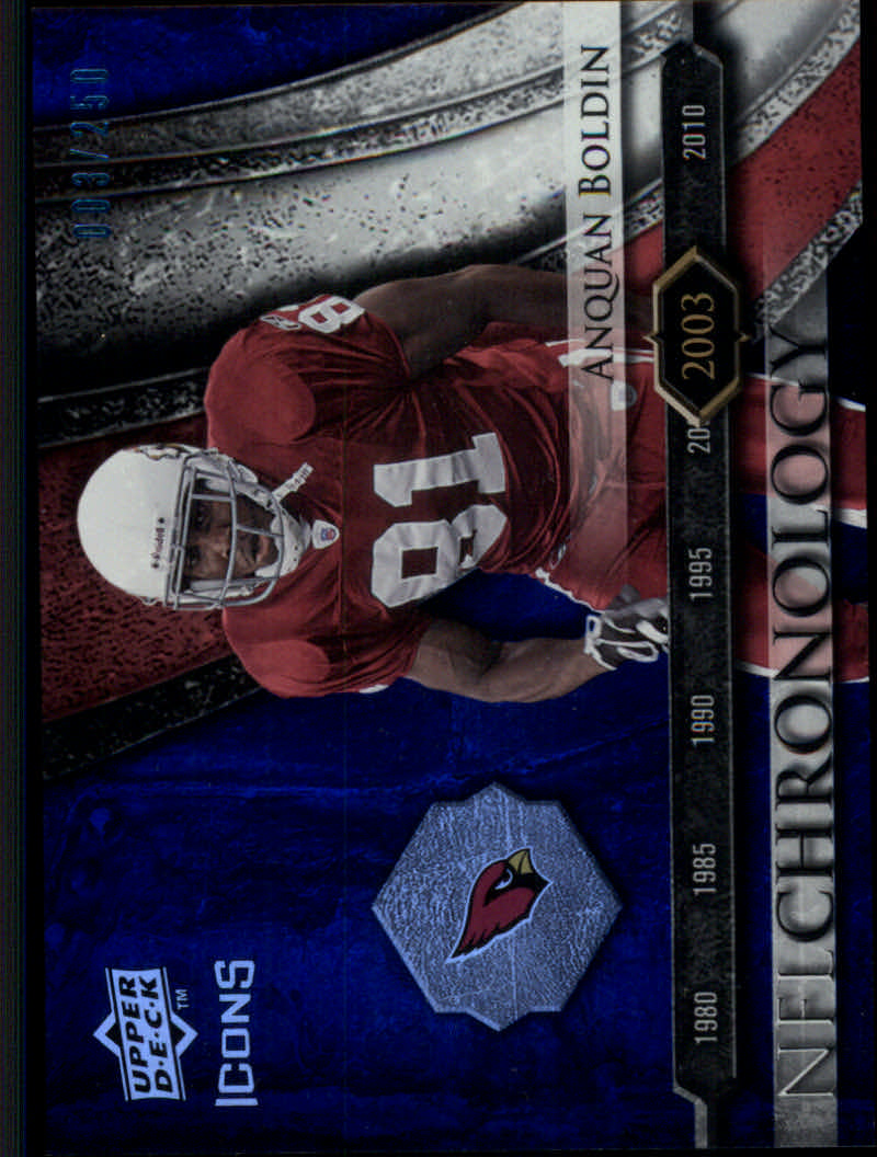 2008 Icons (Upper Deck) Football "Insert and Insert Parallel" Cards - Picture 48 of 121