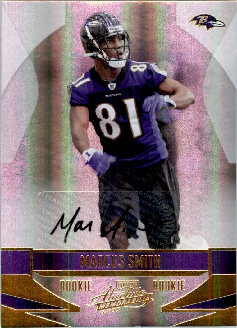 2008 Absolute Memorabilia #214 Marcus Smith AU RC