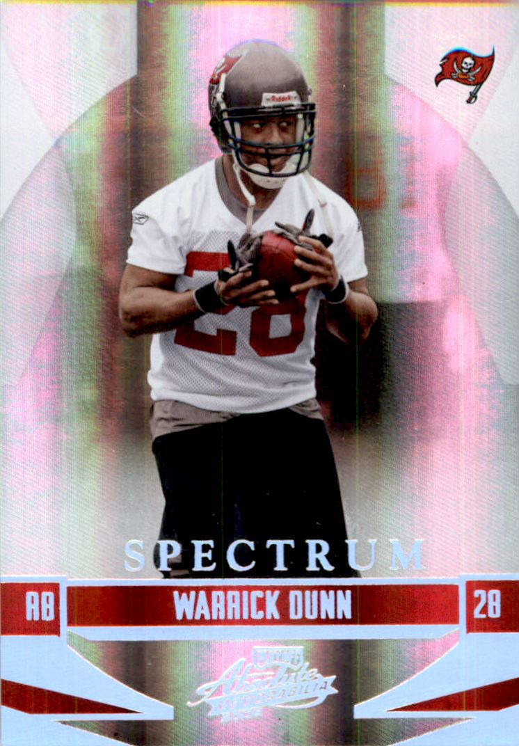 2008 Absolute Memorabilia Spectrum Silver #138 Warrick Dunn