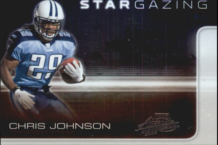 2008 Absolute Memorabilia Star Gazing #2 Chris Johnson