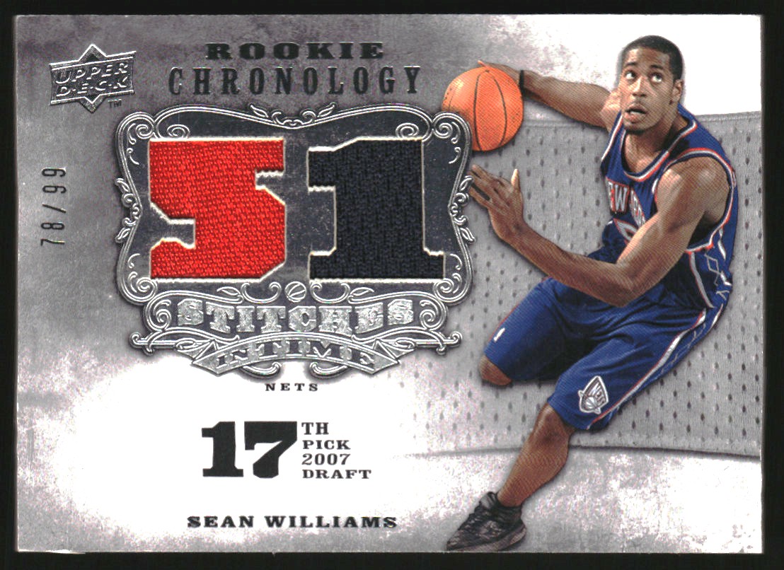2007-08 Chronology Stitches in Time #SW Sean Williams R