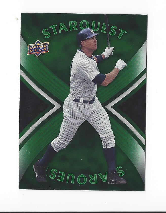 2008 Upper Deck First Edition StarQuest #SQ33 Alex Rodriguez