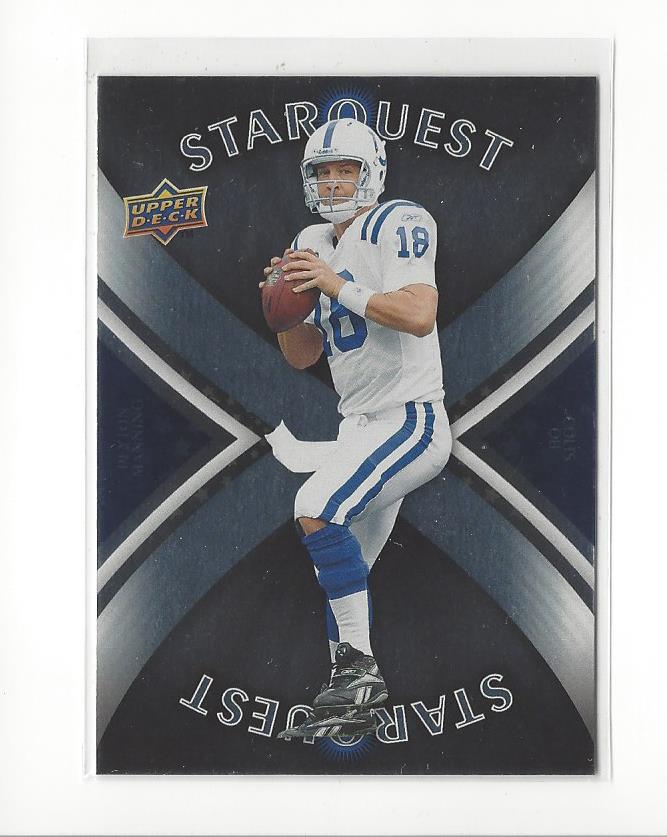 2008 Upper Deck First Edition StarQuest #SQ25 Peyton Manning