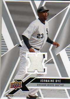 2008 Upper Deck X Memorabilia #DY Jermaine Dye