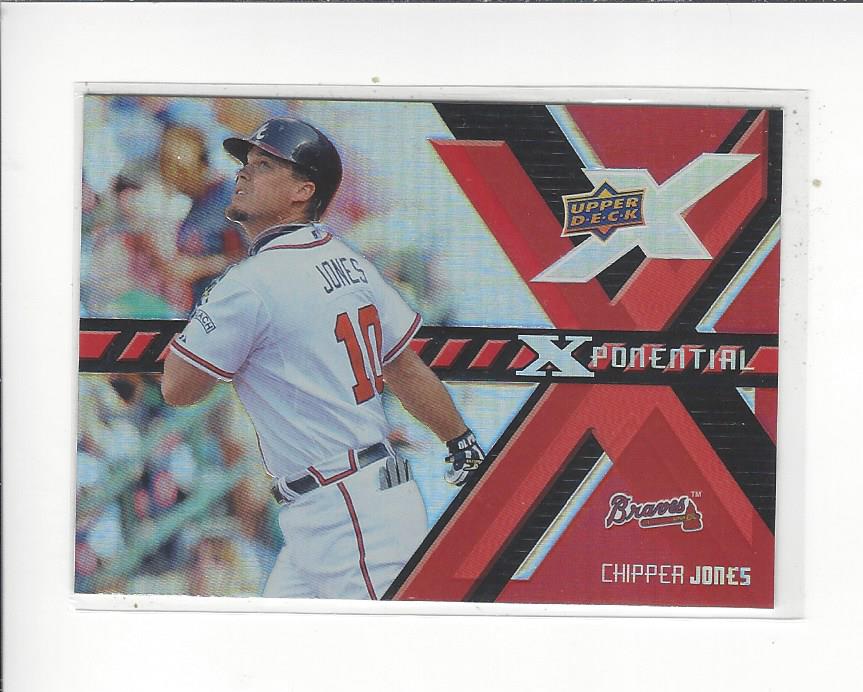 2008 Upper Deck X Xponential #JO Chipper Jones
