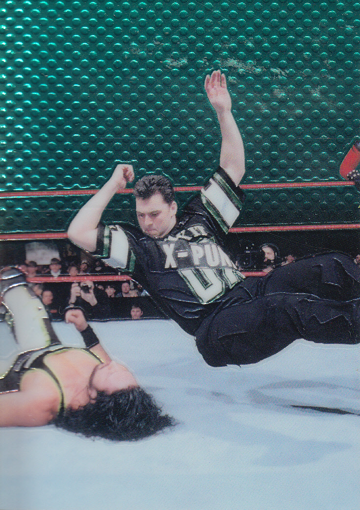 1999 Comic Images WWF SmackDown Chromium #64 X-Pac/Shane McMahon