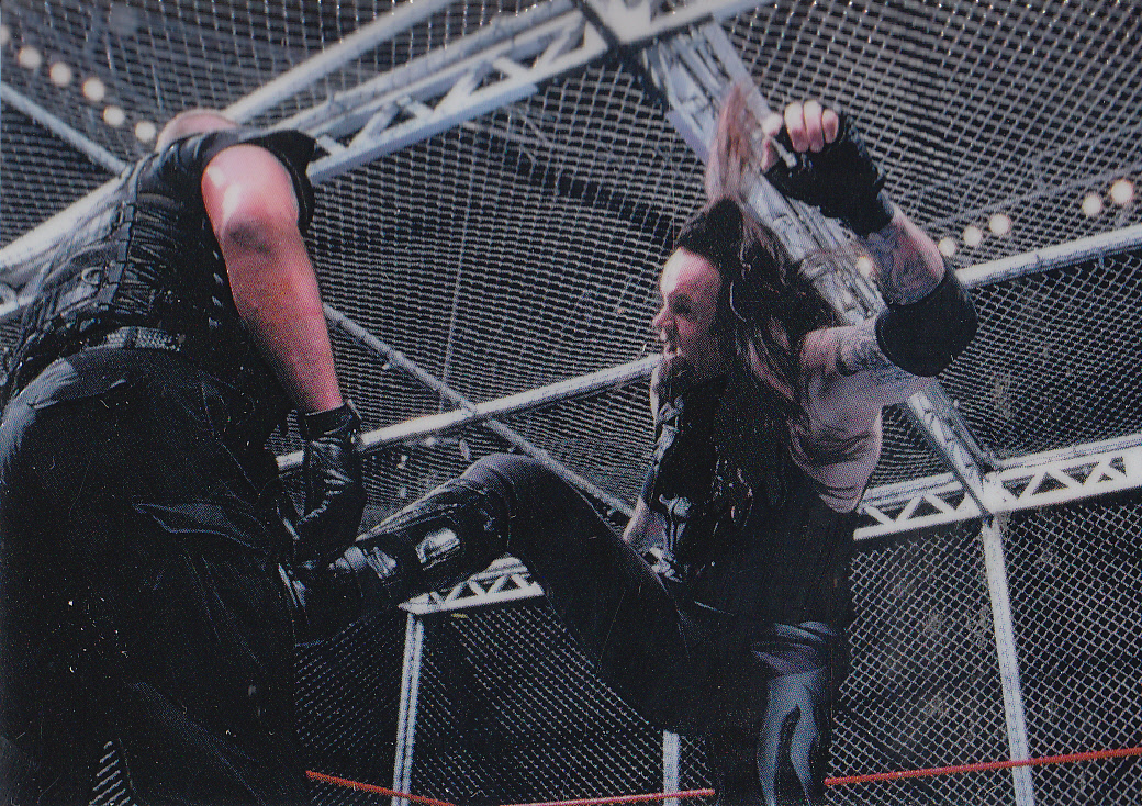 1999 Comic Images WWF SmackDown Chromium #72 The Undertaker/Big Boss Man