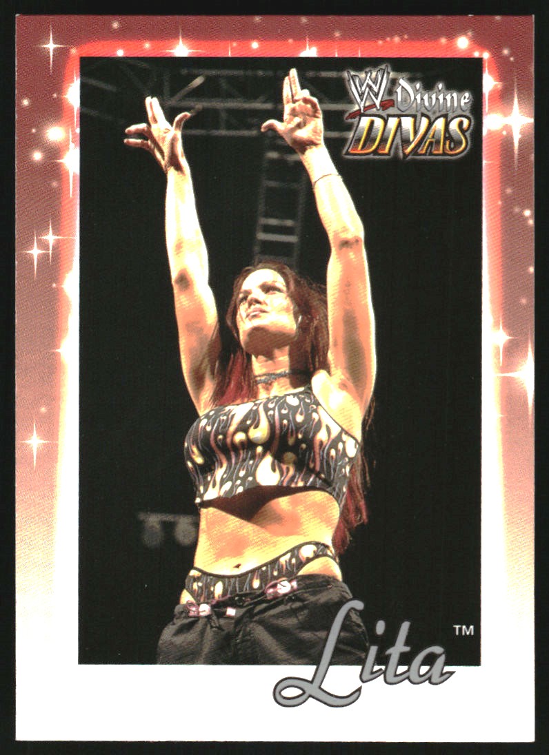 2003 Fleer WWE Divine Divas #1 Lita