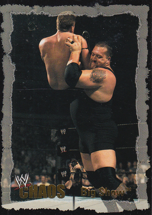2004 Fleer WWE Chaos Gold #34 Big Show