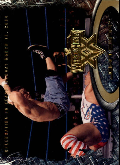 2004 Fleer WWE WrestleMania XX Gold #10 John Cena
