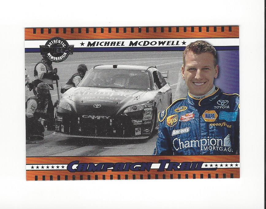 2008 Wheels American Thunder Campaign Trail #CT14 Michael McDowell