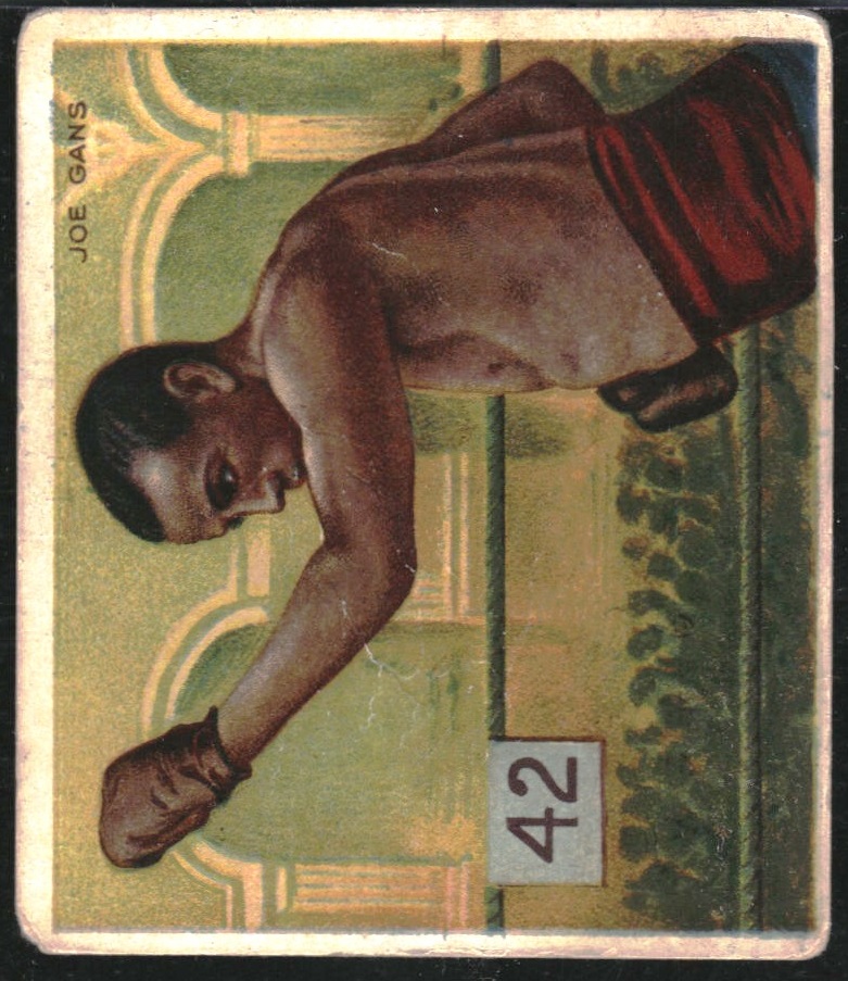 1910 T218 Mecca Champions #106 Joe Gans Boxing