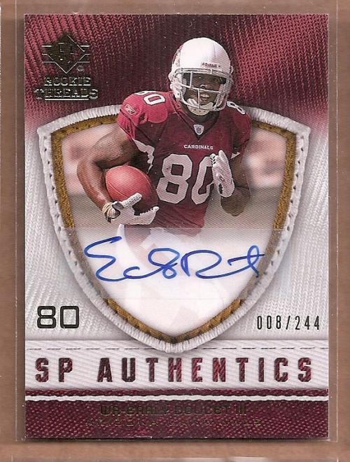 2008 SP Rookie Threads SP Authentics #SPED Early Doucet/244
