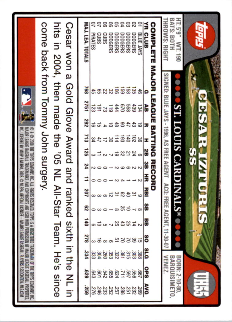 2008 Topps Update Baseball Card Pick (Base) 1-100