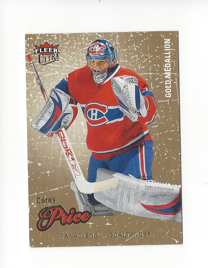 2008-09 Ultra Gold Medallion #33 Carey Price