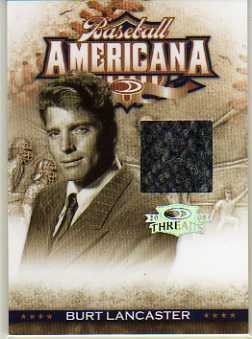 2008 Donruss Threads Baseball Americana Materials #22 Burt Lancaster/500
