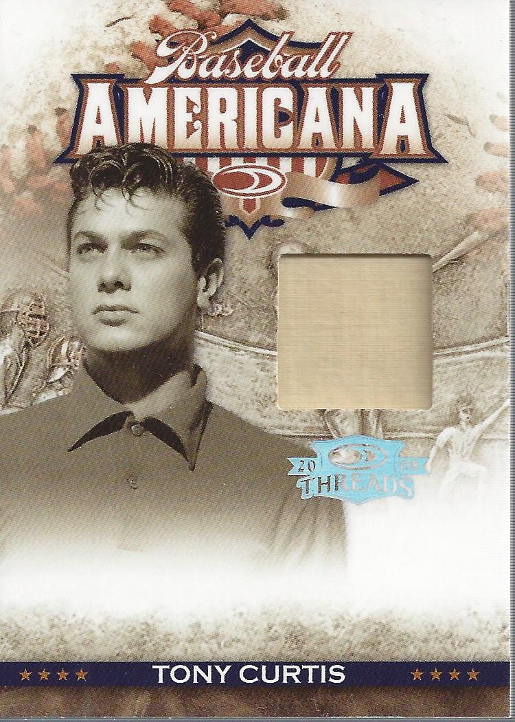 2008 Donruss Threads Baseball Americana Materials #25 Tony Curtis/500