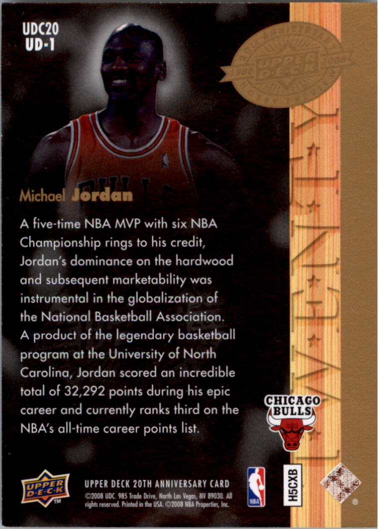 2008 Upper Deck 20th Anniversary Trading Cards Card Pick (Base)