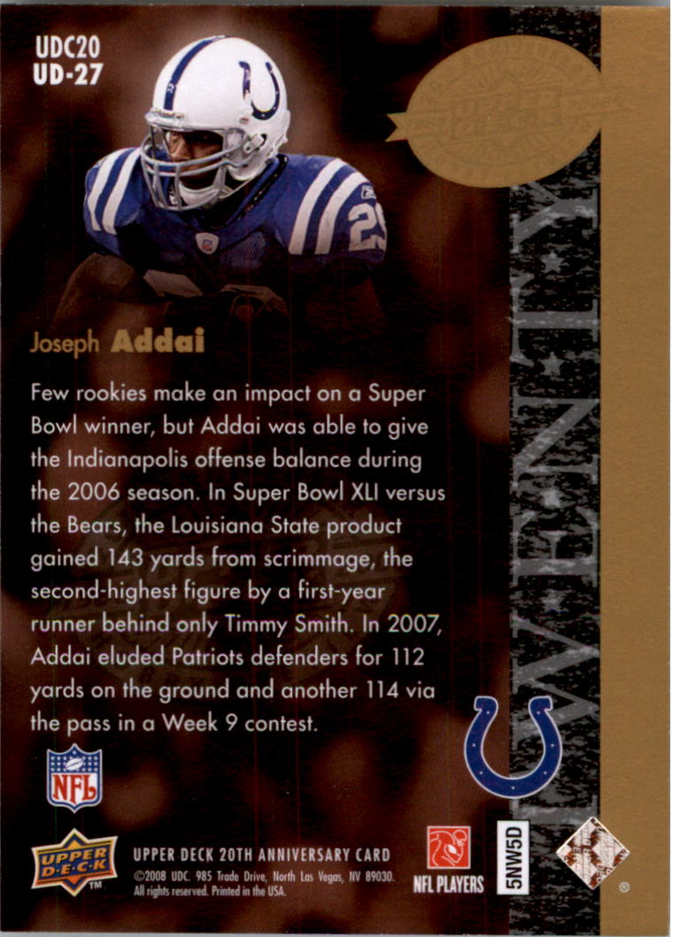 2008 Upper Deck 20th Anniversary Trading Cards Card Pick (Base)