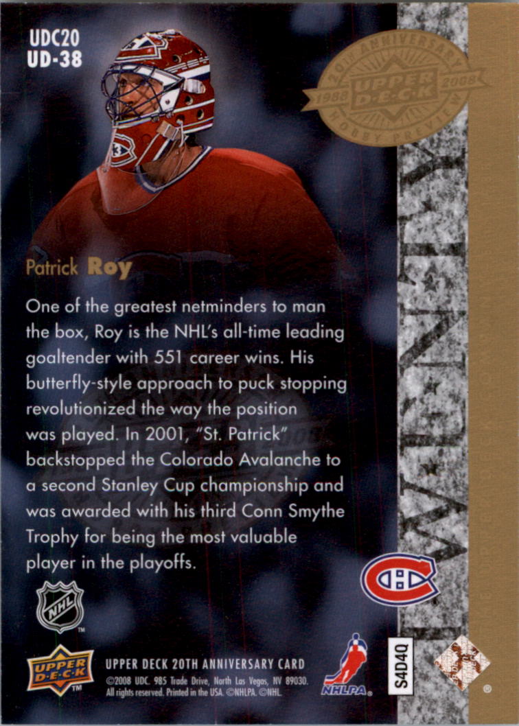 2008 Upper Deck 20th Anniversary Trading Cards Card Pick (Base)