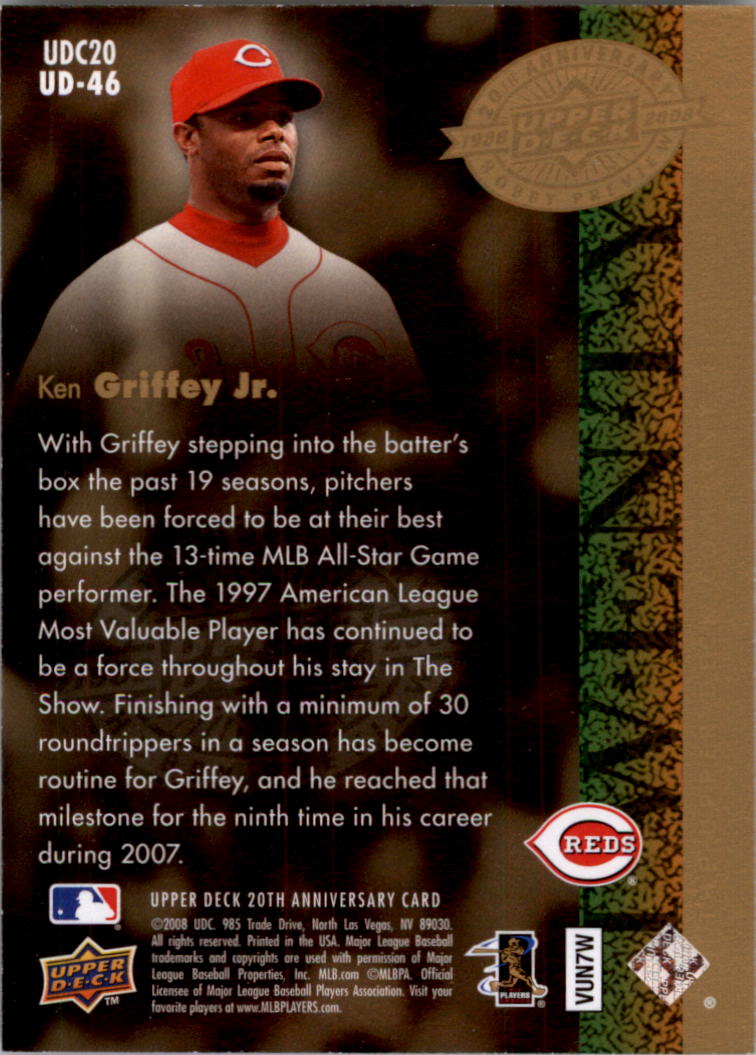 2008 Upper Deck 20th Anniversary Trading Cards Card Pick (Base)