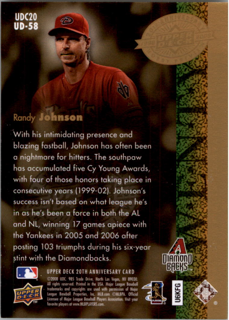 2008 Upper Deck 20th Anniversary Trading Cards Card Pick (Base)