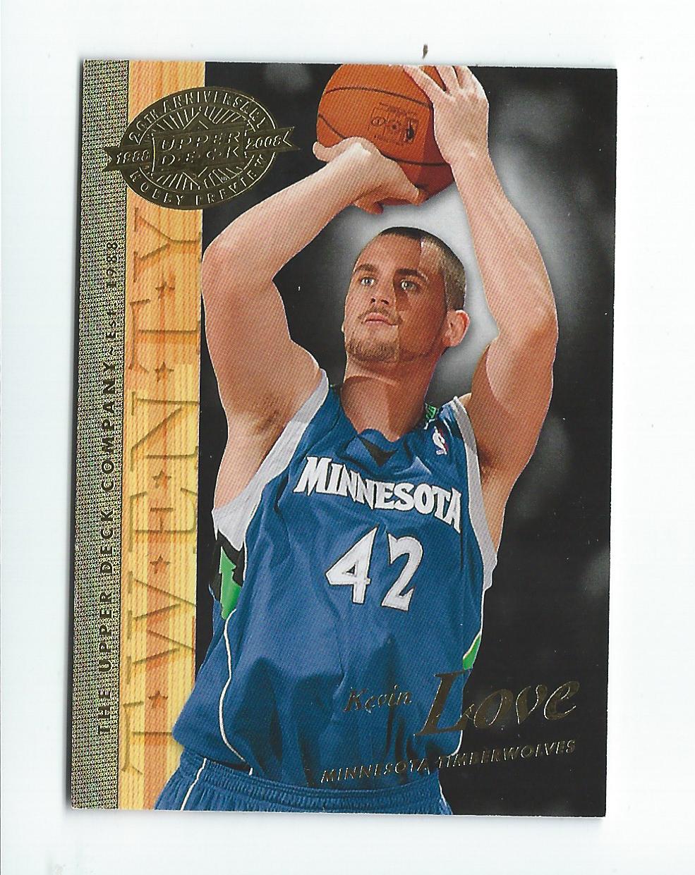 2008 Upper Deck 20th Anniversary #UD63 Kevin Love