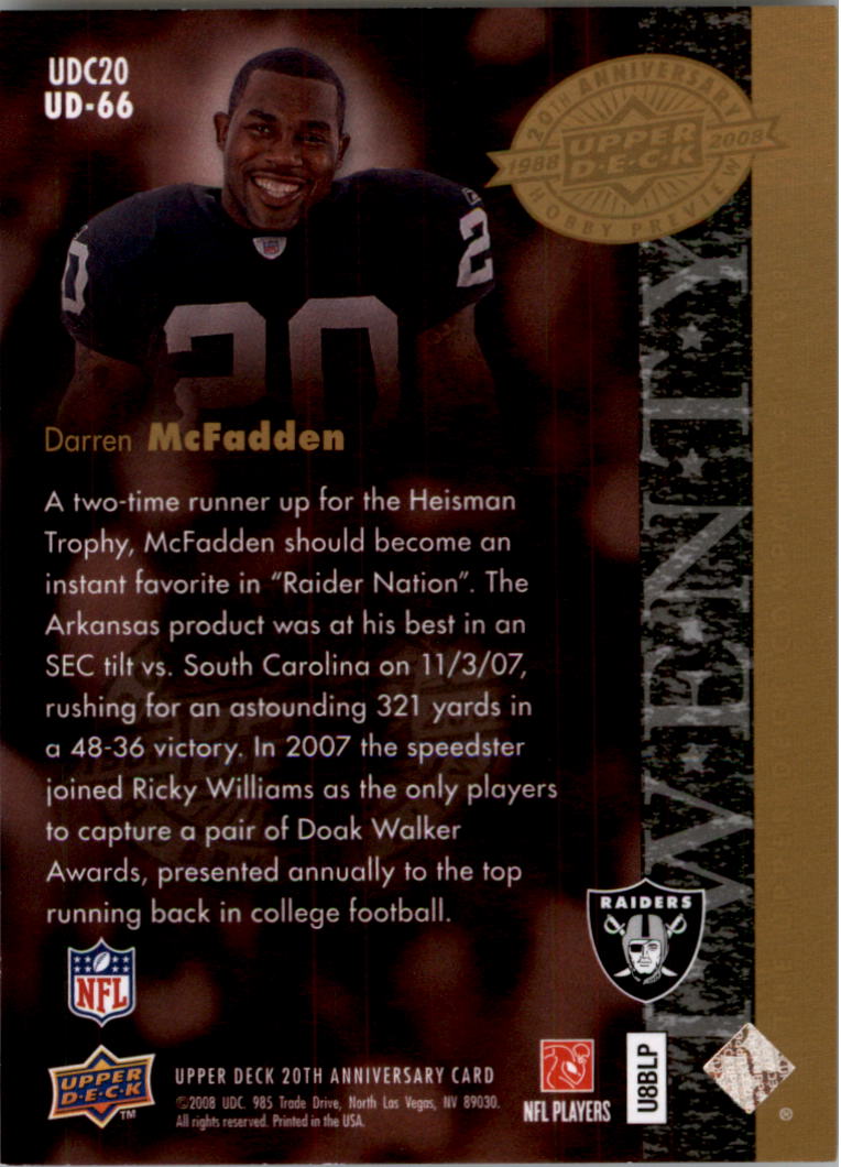 2008 Upper Deck 20th Anniversary Trading Cards Card Pick (Base)