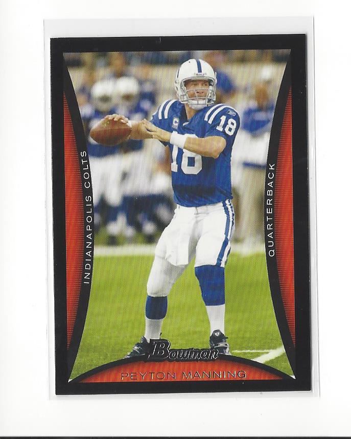 2008 Bowman #3 Peyton Manning
