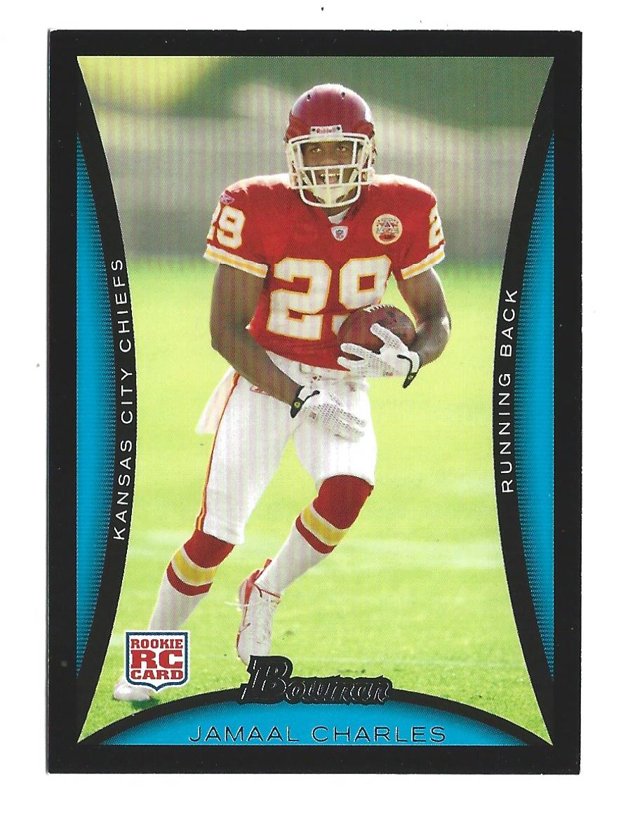 2008 Bowman #184 Jamaal Charles RC