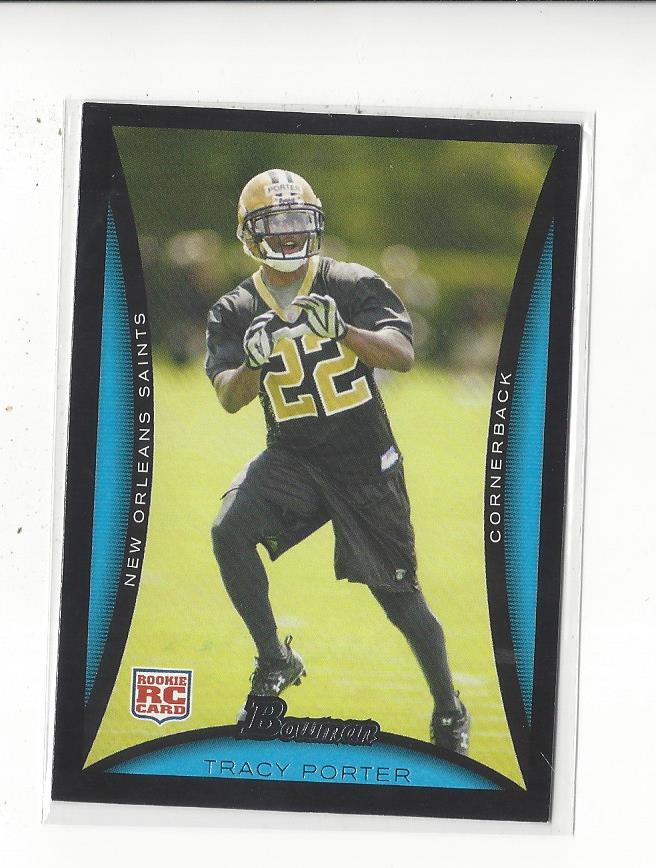 2008 Bowman #268 Tracy Porter RC