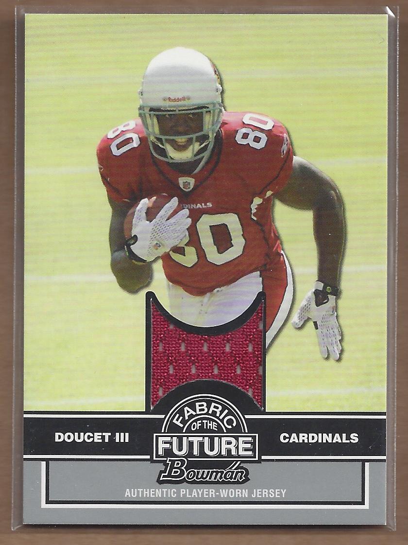 2008 Bowman Fabric of the Future #FFED Early Doucet A