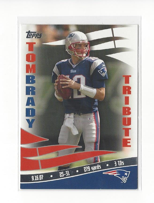 2008 Topps Tom Brady Tribute #TB2 Tom Brady