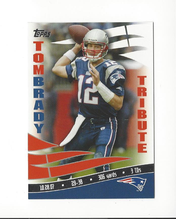 2008 Topps Tom Brady Tribute #TB8 Tom Brady