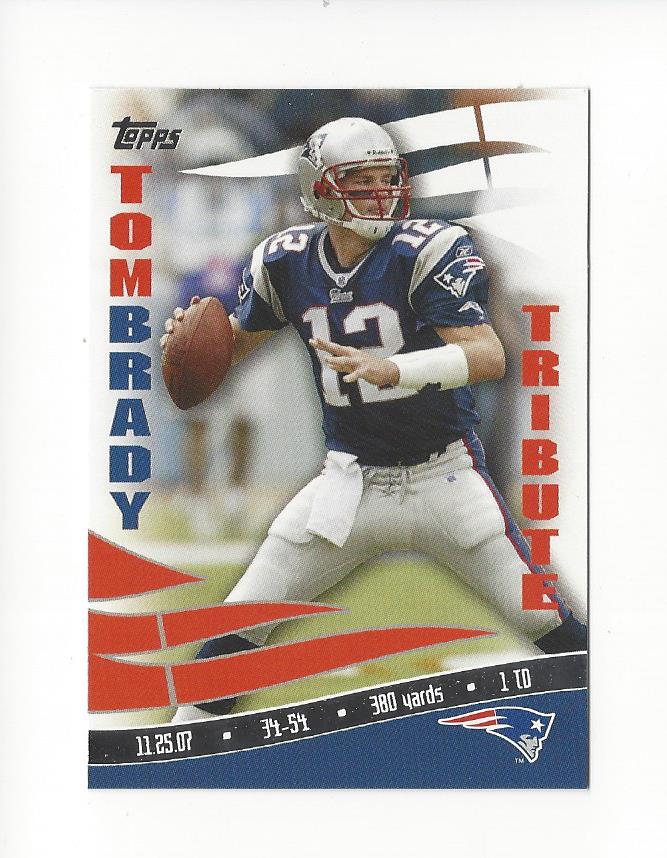 2008 Topps Tom Brady Tribute #TB11 Tom Brady