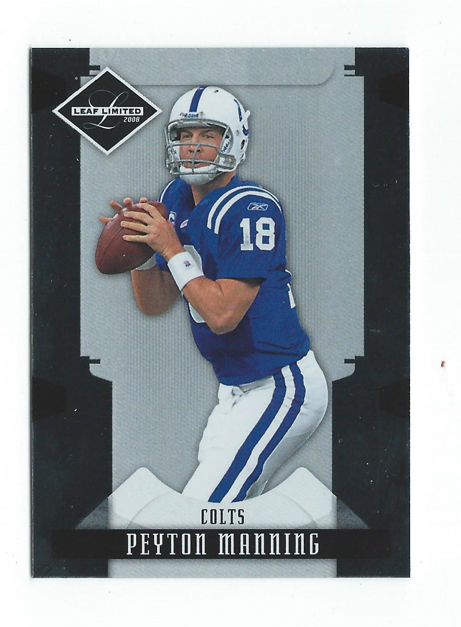 2008 Leaf Limited #43 Peyton Manning