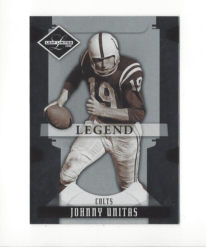 2008 Leaf Limited #149 Johnny Unitas