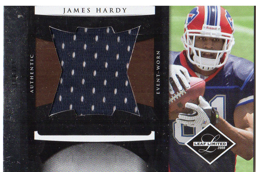 2008 Leaf Limited Rookie Jumbo Jerseys #27 James Hardy