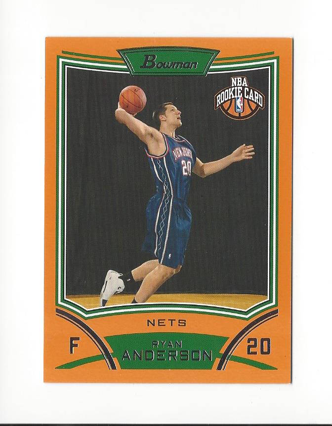 2008-09 Bowman Orange #130 Ryan Anderson