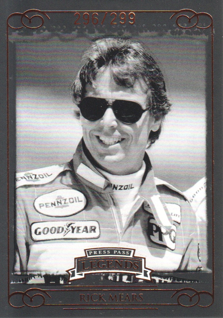 2008 Presseausweis Legenden NASCAR Racing Sammelkarten Bronze: Auswahl aus Liste - Bild 2 von 13