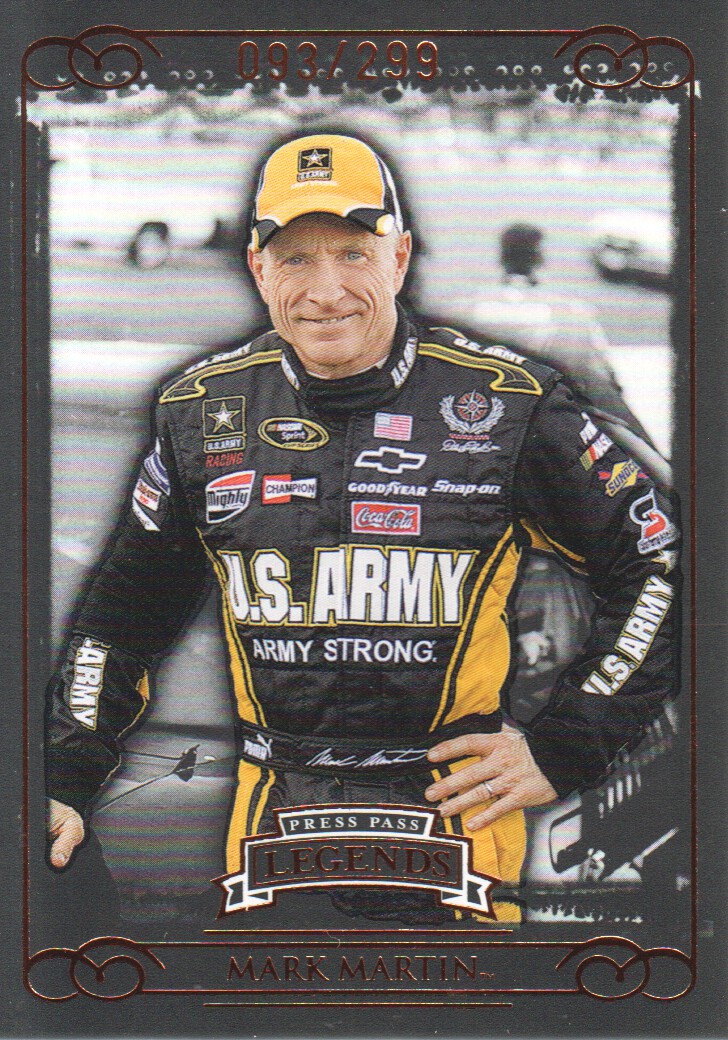 2008 Presseausweis Legenden NASCAR Racing Sammelkarten Bronze: Auswahl aus Liste - Bild 8 von 13