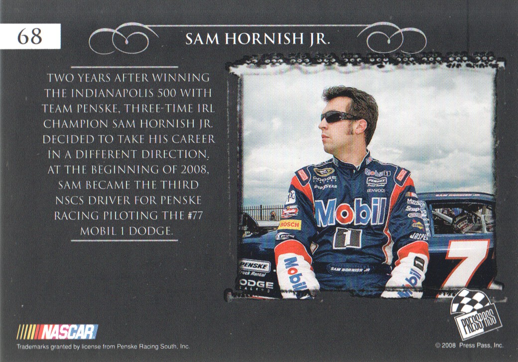 2008 Presseausweis Legenden NASCAR Racing Sammelkarten Bronze: Auswahl aus Liste - Bild 13 von 13