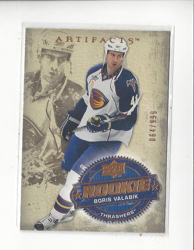 2008-09 Artifacts #250 Boris Valabik RC