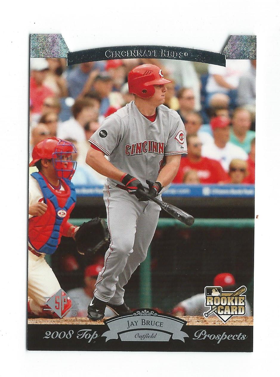 2008 Upper Deck Timeline #192 Jay Bruce 95 STP (RC)