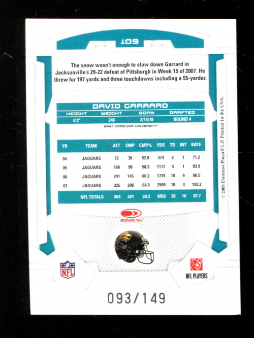 B2874- 2008 Leaf Rookies and Stars Longevity FB -You Pick- 15+ FREE US SHIP - Picture 278 of 281