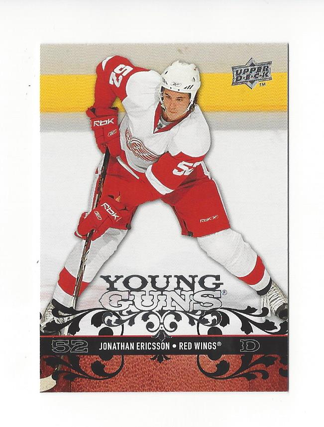 2008-09 Upper Deck #212 Jonathan Ericsson YG RC