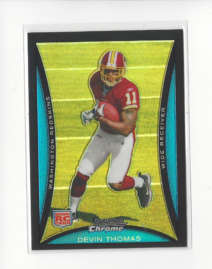 2008 Bowman Chrome Refractors #BC88 Devin Thomas