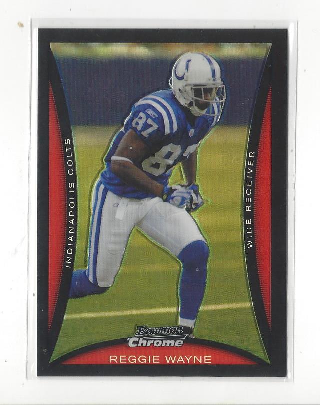 2008 Bowman Chrome Refractors #BC167 Reggie Wayne